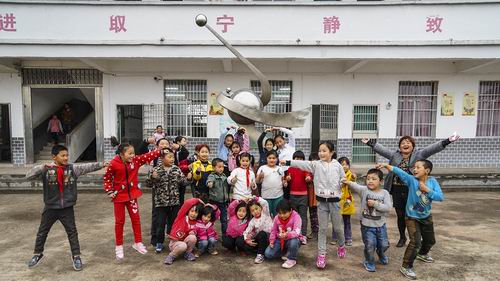 2018.4.11第101个苔花希望书屋灵川九块田民族中心小学